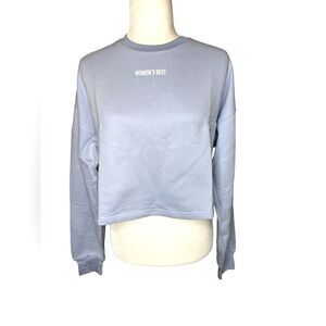 NWT Women’s Best comfort cropped crew neck size Small
